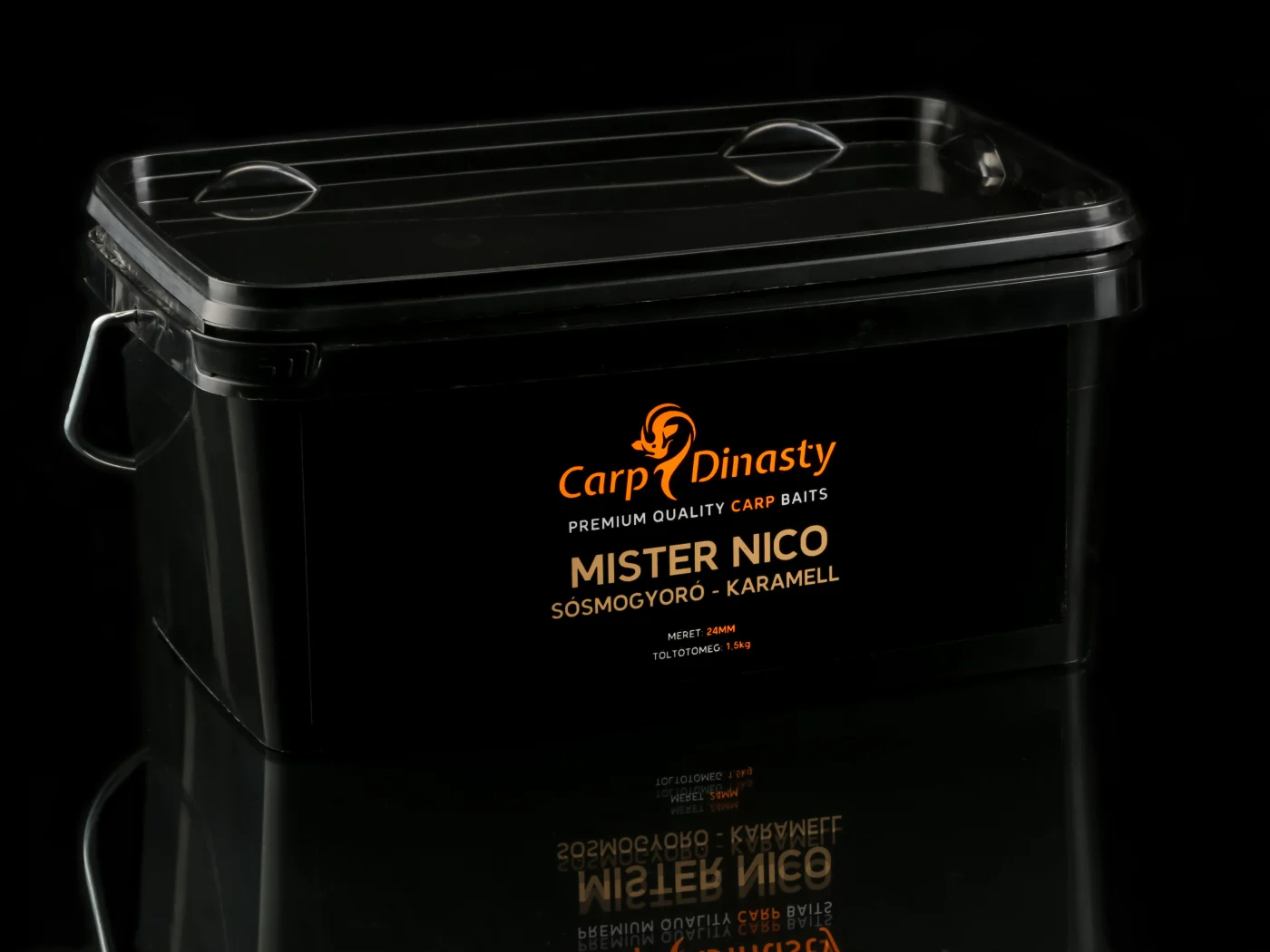 Mister Nico Sós-mogyoró-karamell bojli 24mm - Carp Dinasty