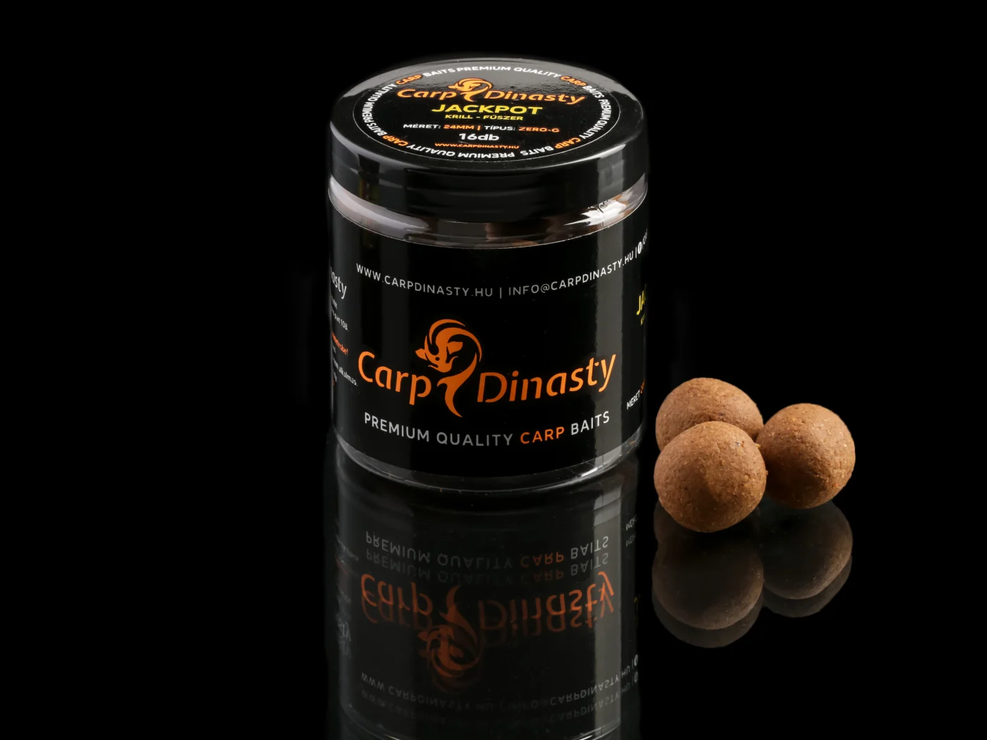 Jackpot Krill-fűszer csalizó bojli 24mm - Carp Dinasty