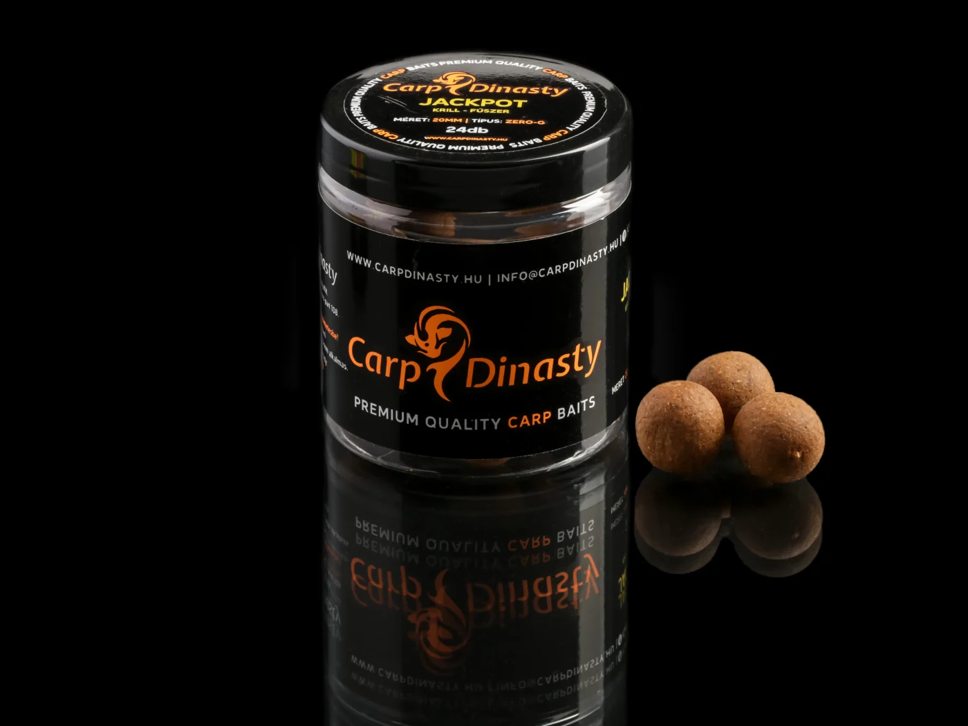 Jackpot Krill-fűszer csalizó bojli 20mm - Carp Dinasty