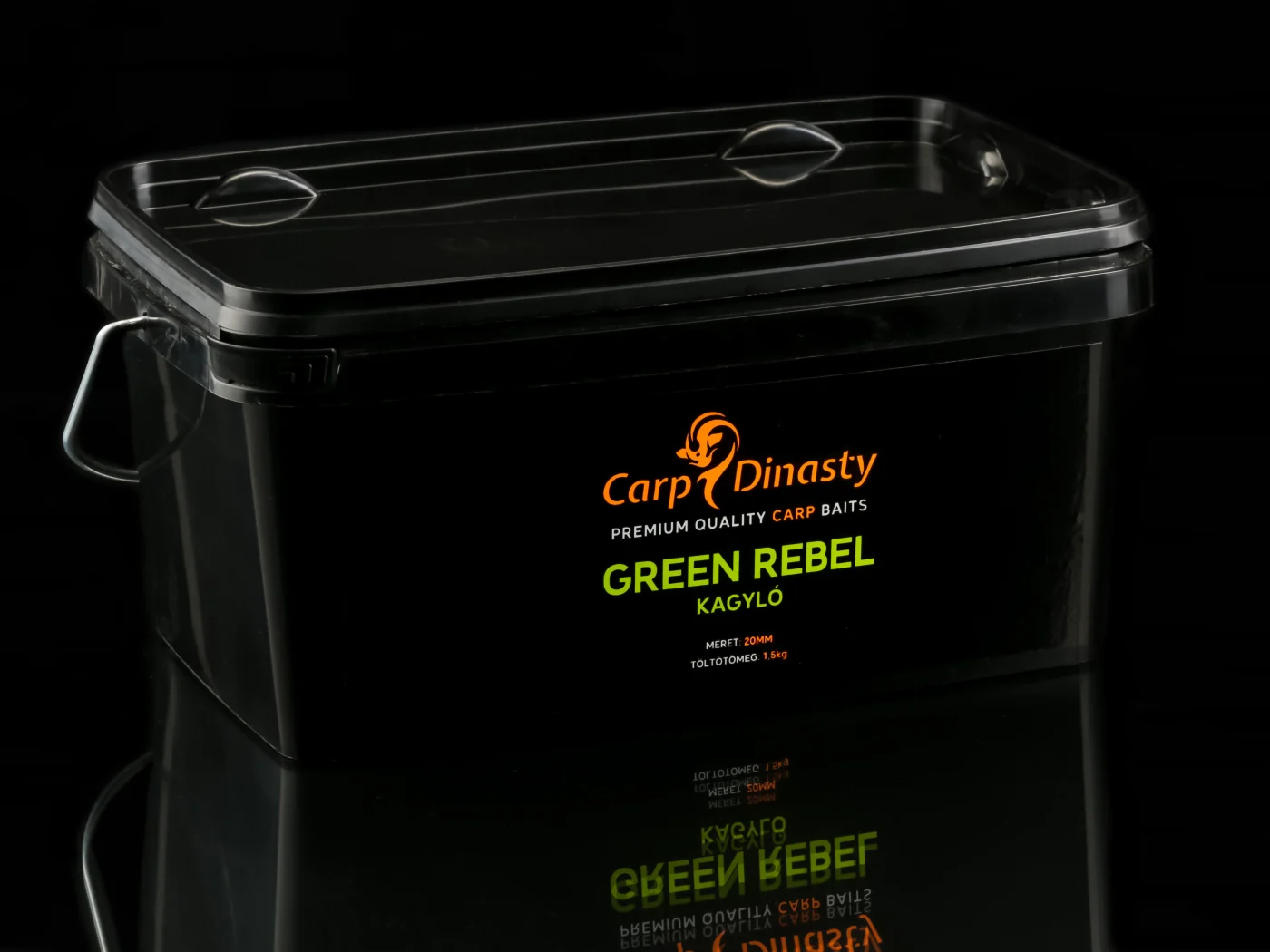 Green Rebel kagyló bojli 20mm - Carp Dinasty